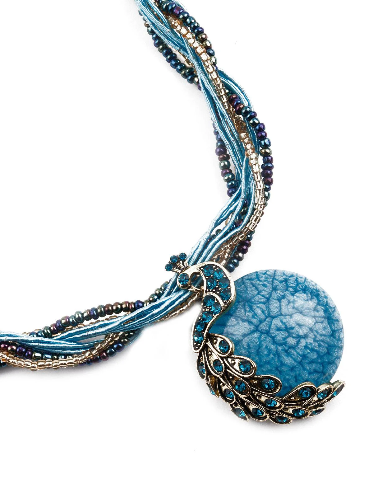 Odette Women Gorgeous Blue Pendant Necklace - Image 5