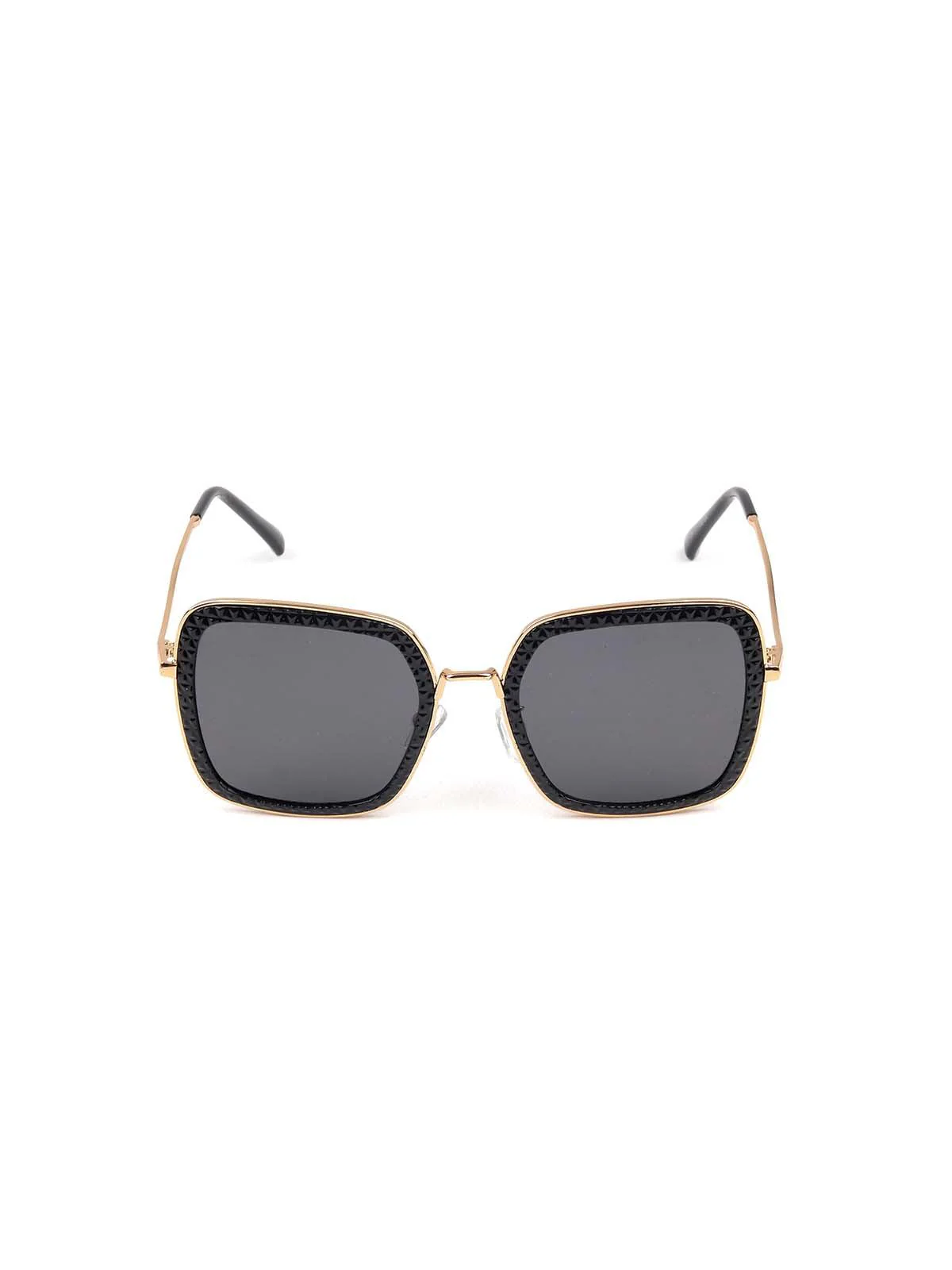 Odette Women Gorgeous Black Studded Sunglasses - Image 3