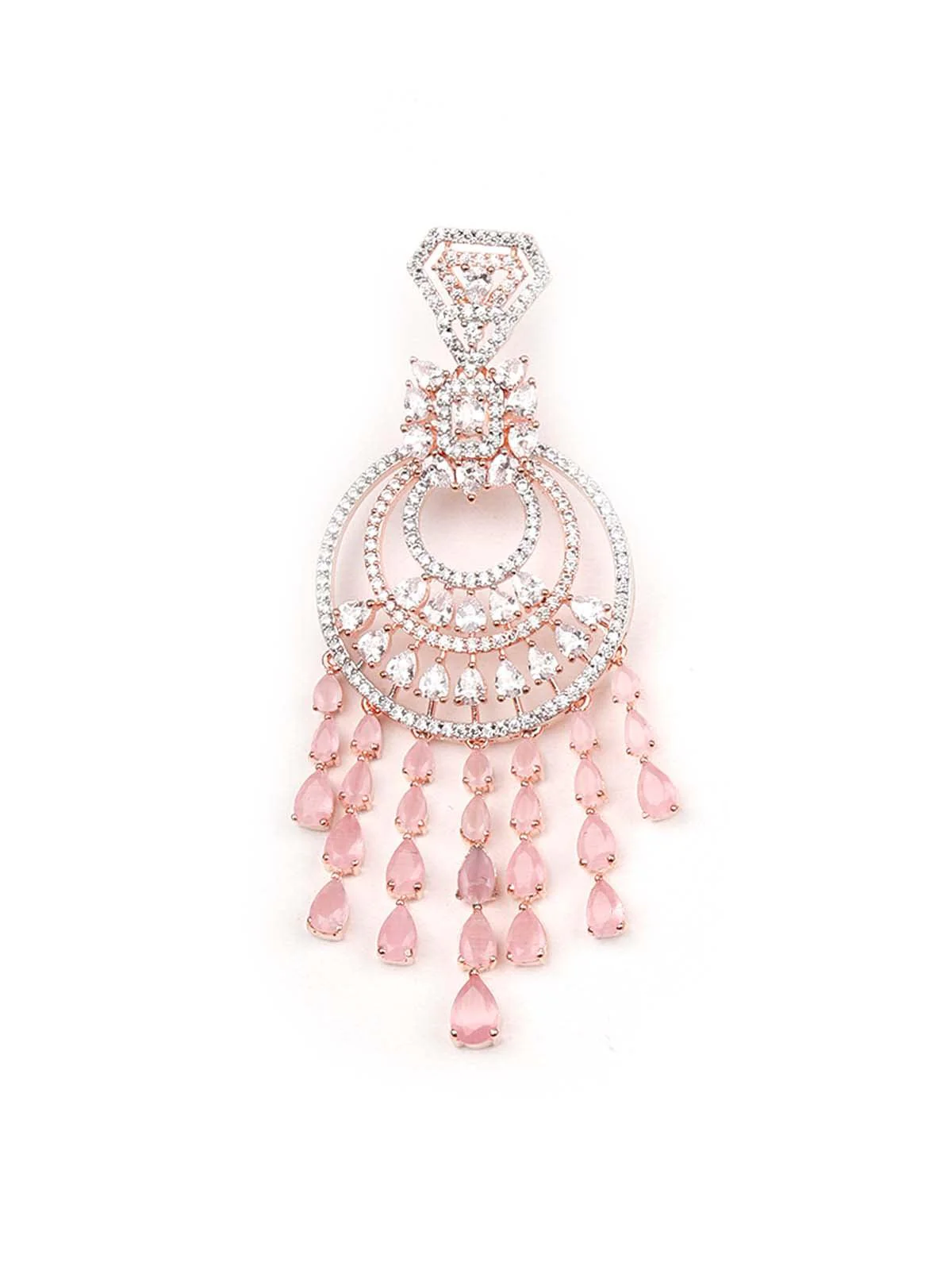 Odette Women Gorgeous Earring Embellished With Artificial Crystals - Image 4