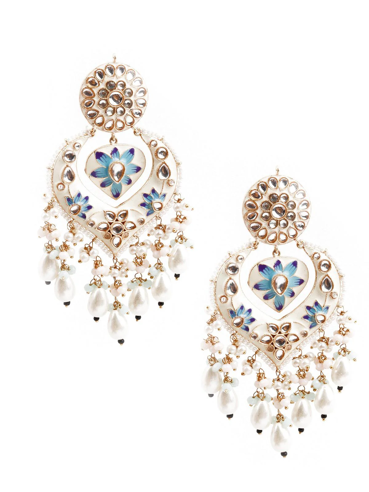 Odette Women Gorgeous Chandelier Statement Earrings - Image 3