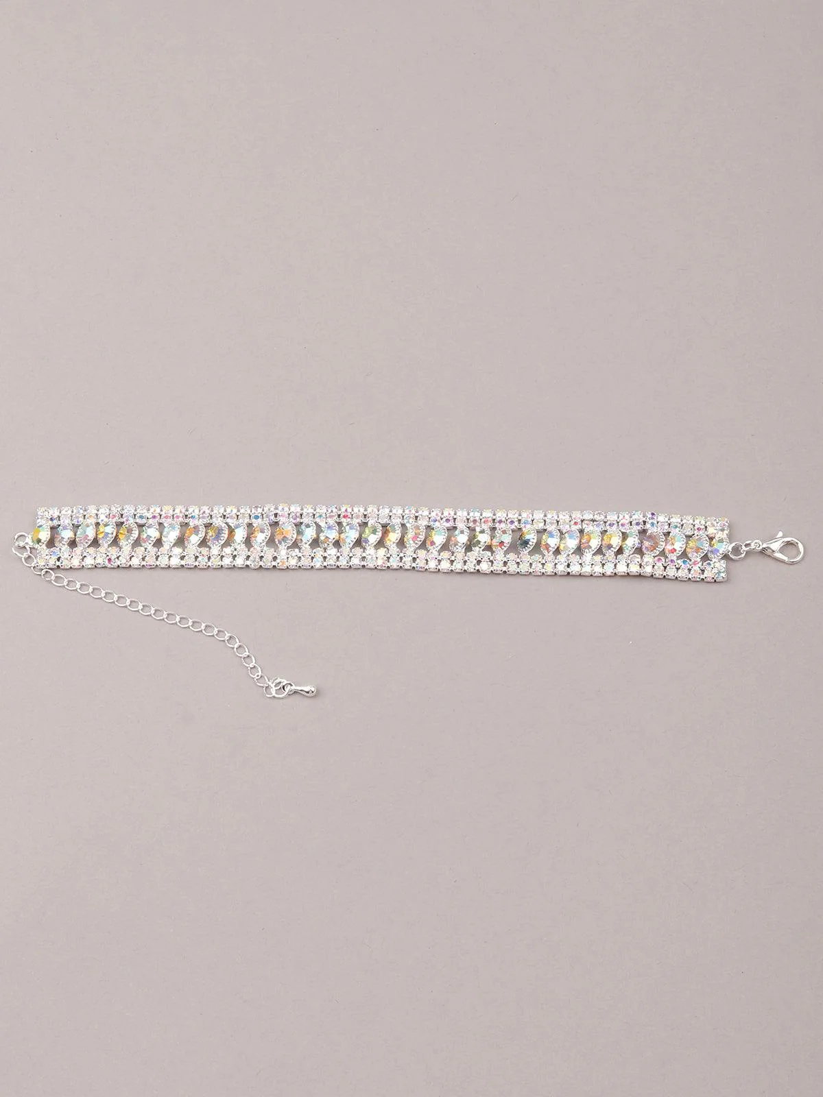 Odette Women Gorgeous Diamond Statement Bracelet - Image 5