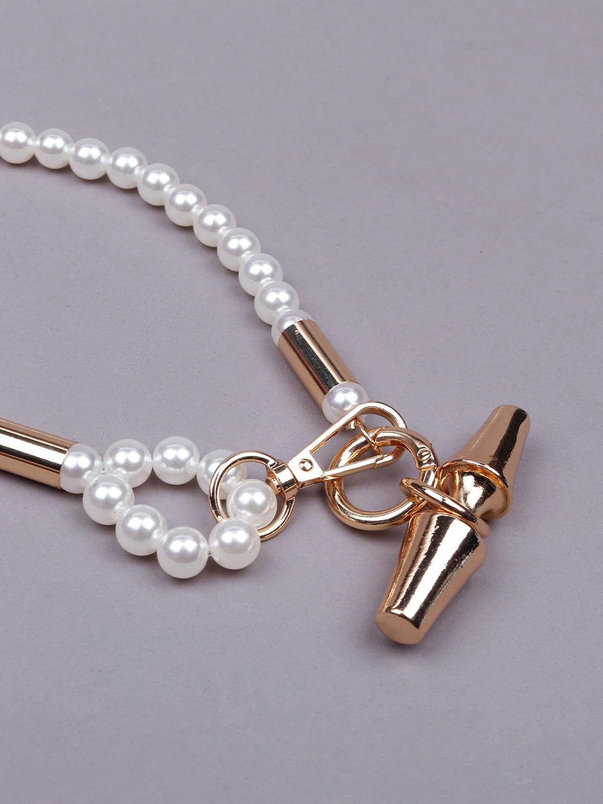 Odette Women Gold Metal Necklace - Image 4
