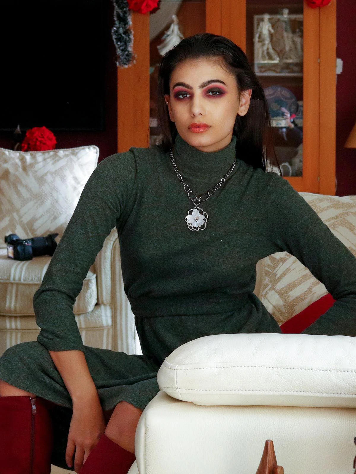 Odette Women Silver Metal Necklace - Image 2