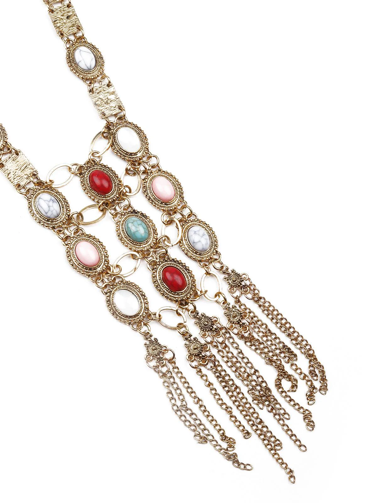 Odette Gorgeous Gold Boho Style Necklace For Women - Image 5