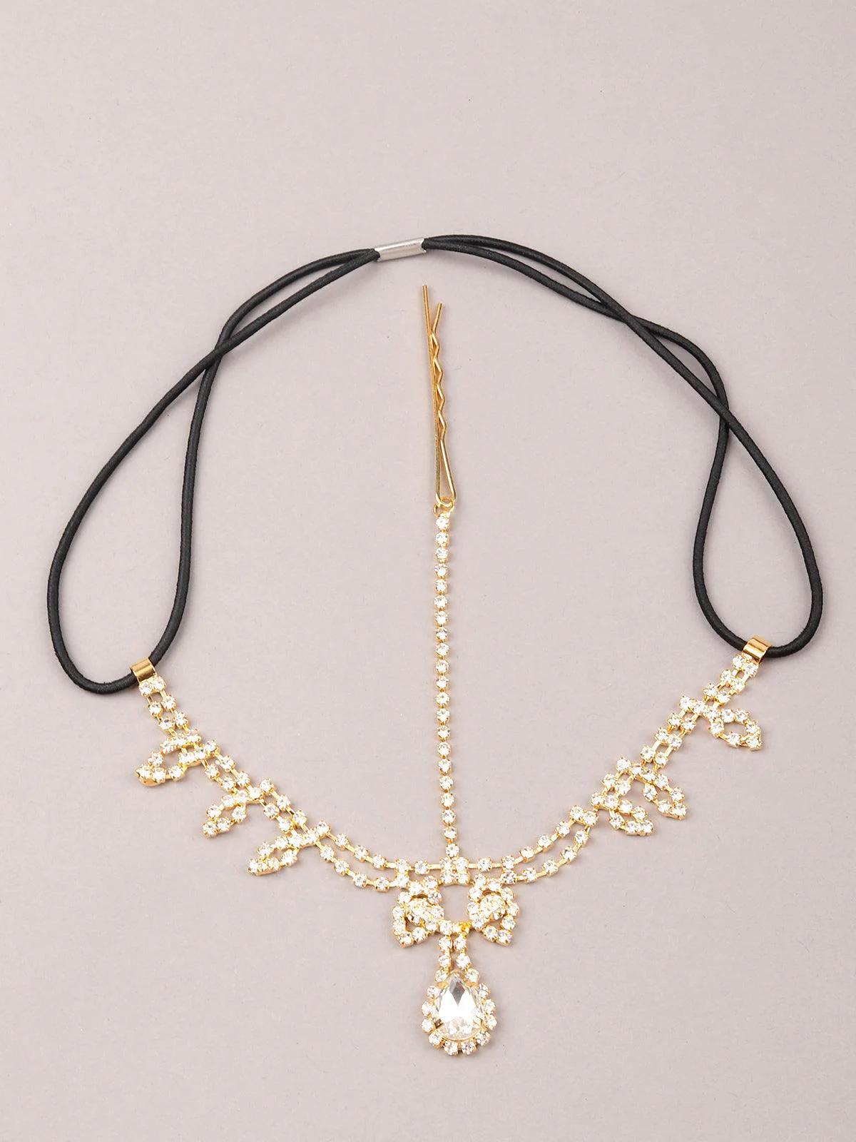 Odette Women Gorgeous Gold-Tone Sparkling Chain Chain - Image 3