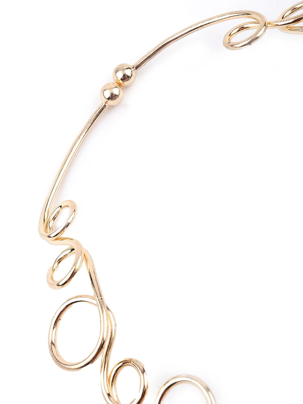 Odette Women Gorgeous Gold-Tone Whimsical Necklace - Image 6