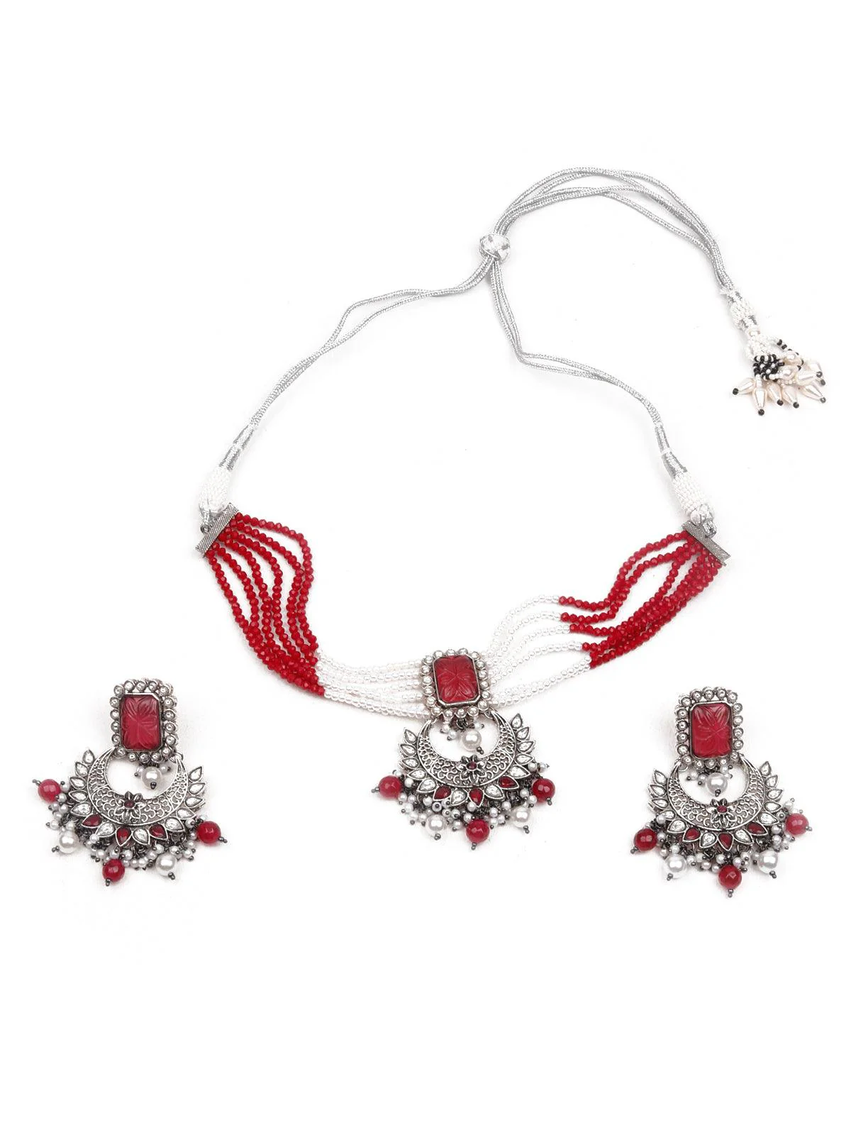 Odette Women Gorgeous Pearl Choker - Image 3