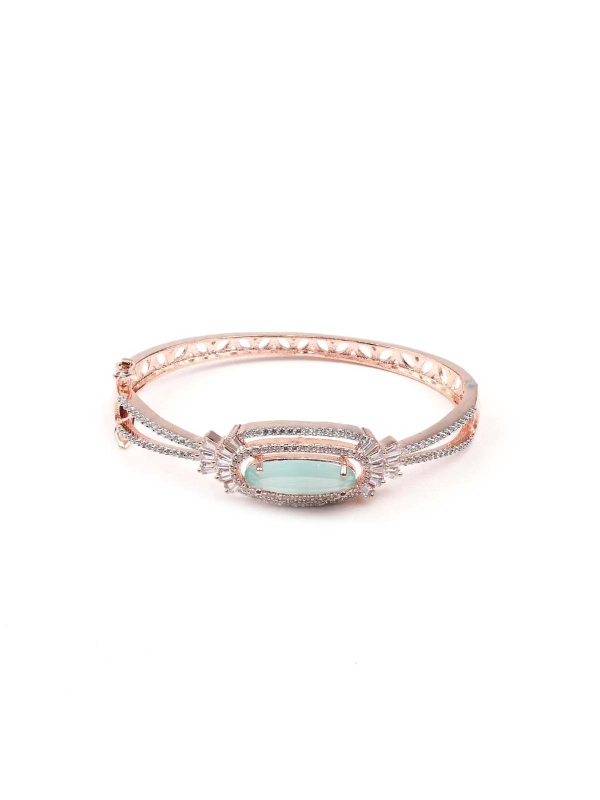 Odette Women Gorgeous Rose Gold Bracelet Embellished - Image 3