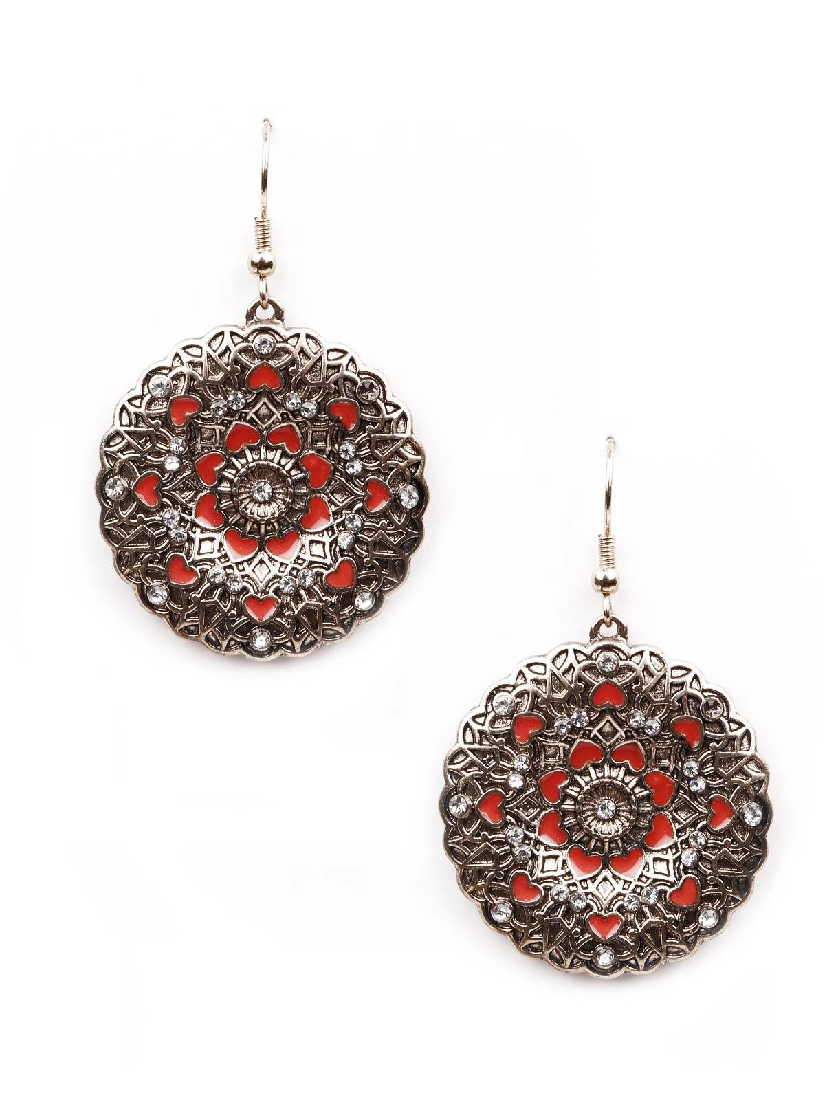 Odette Women Gold Metal Earrings - Image 3