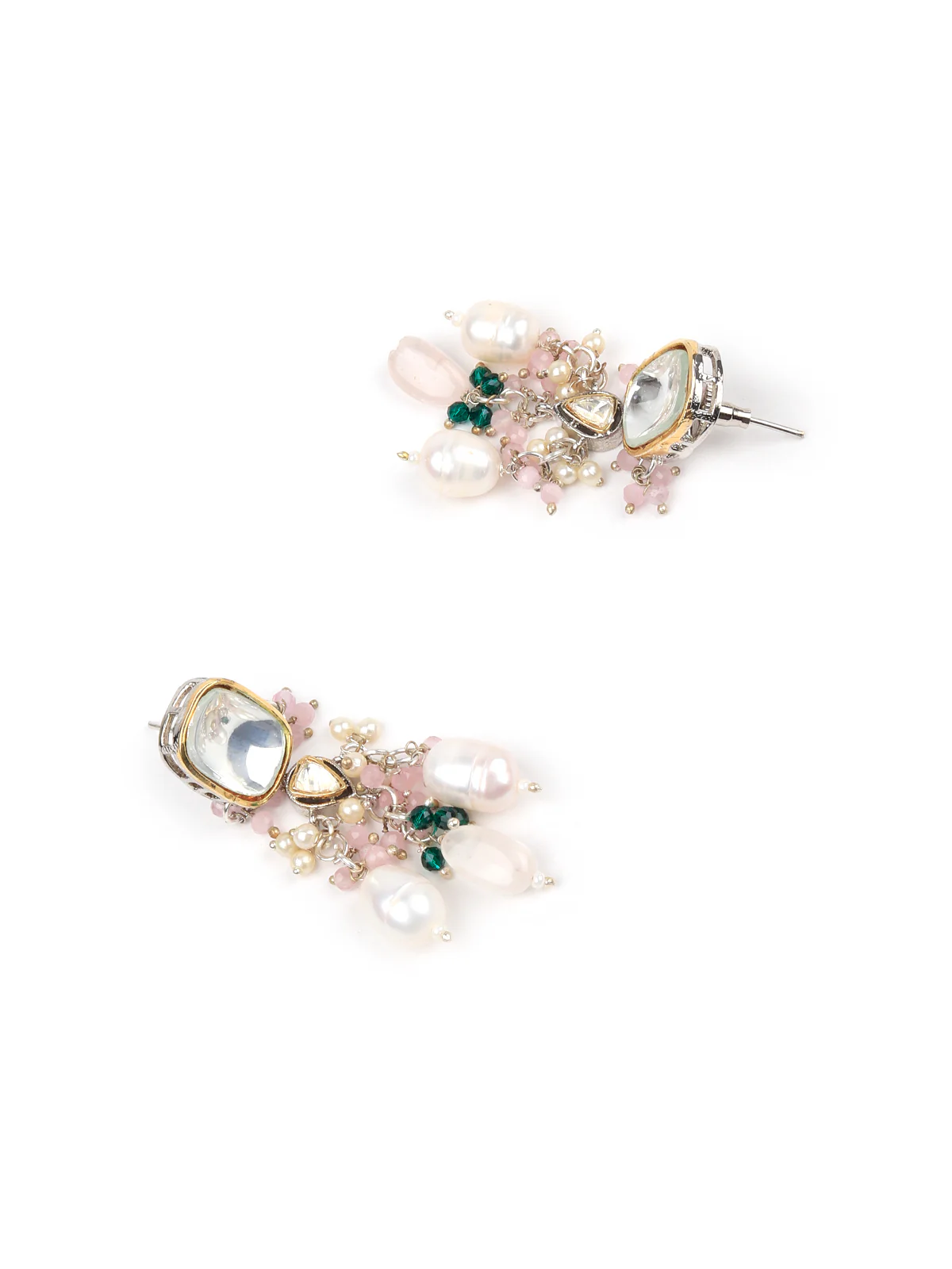 Odette White Choker Kundan Set For Women - Image 3