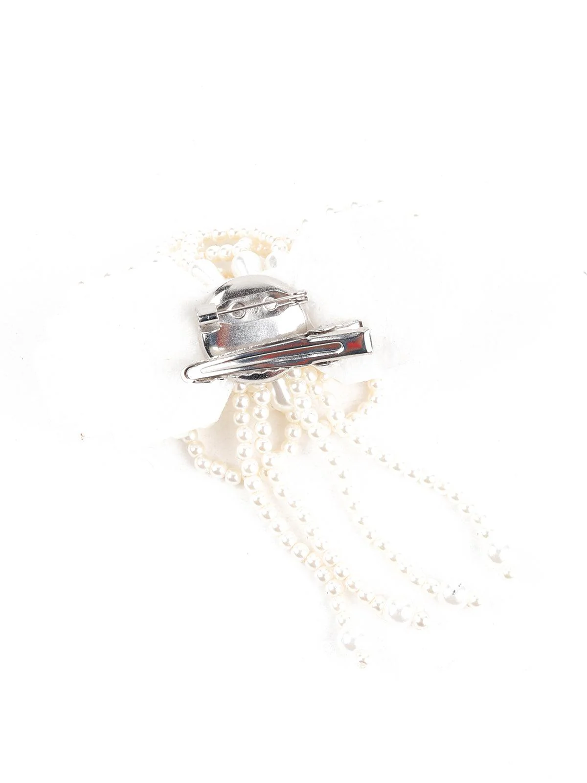 Odette Women Black Metal Brooch - Image 6
