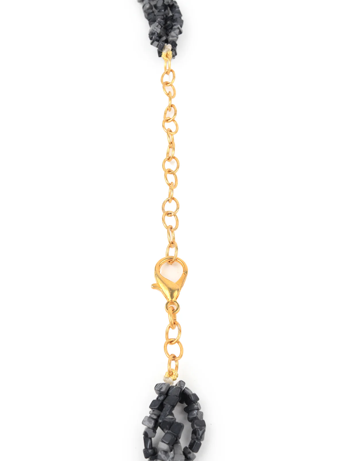 Odette Women Grey And Black Mixed Beads Necklace - Image 6