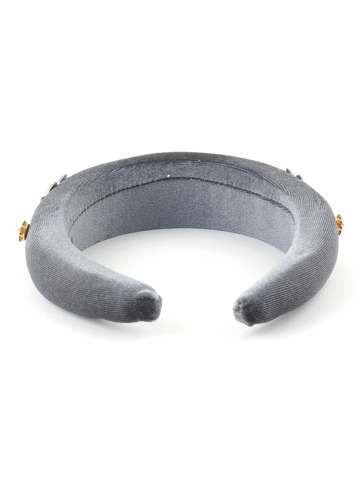 Odette Women Grey Soft Hassle-Free Hairband - Image 5