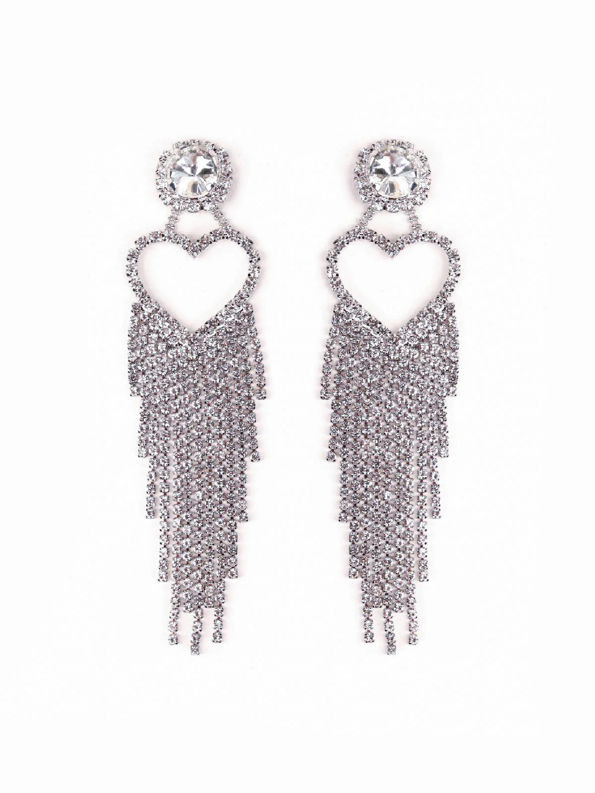 Odette Women Silver Metal Earrings - Image 3