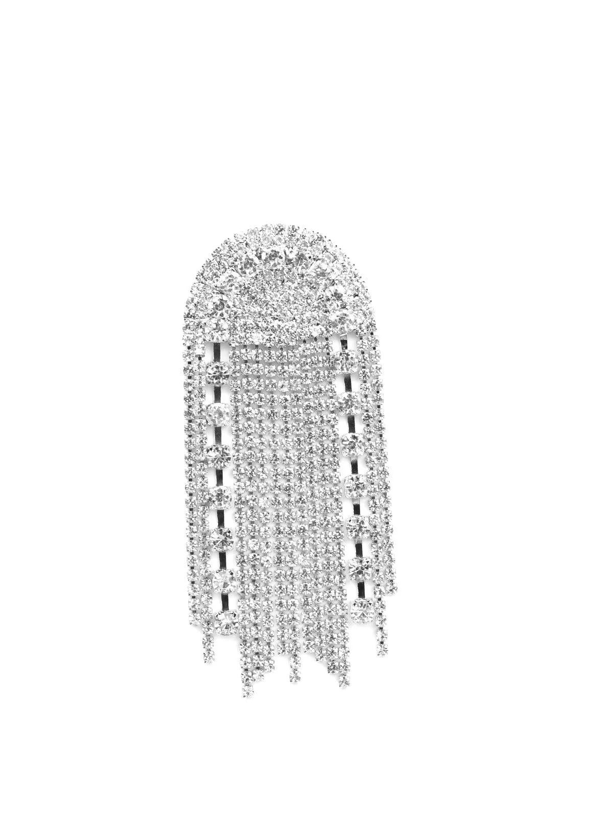 Odette Women Silver Metal Earrings - Image 5