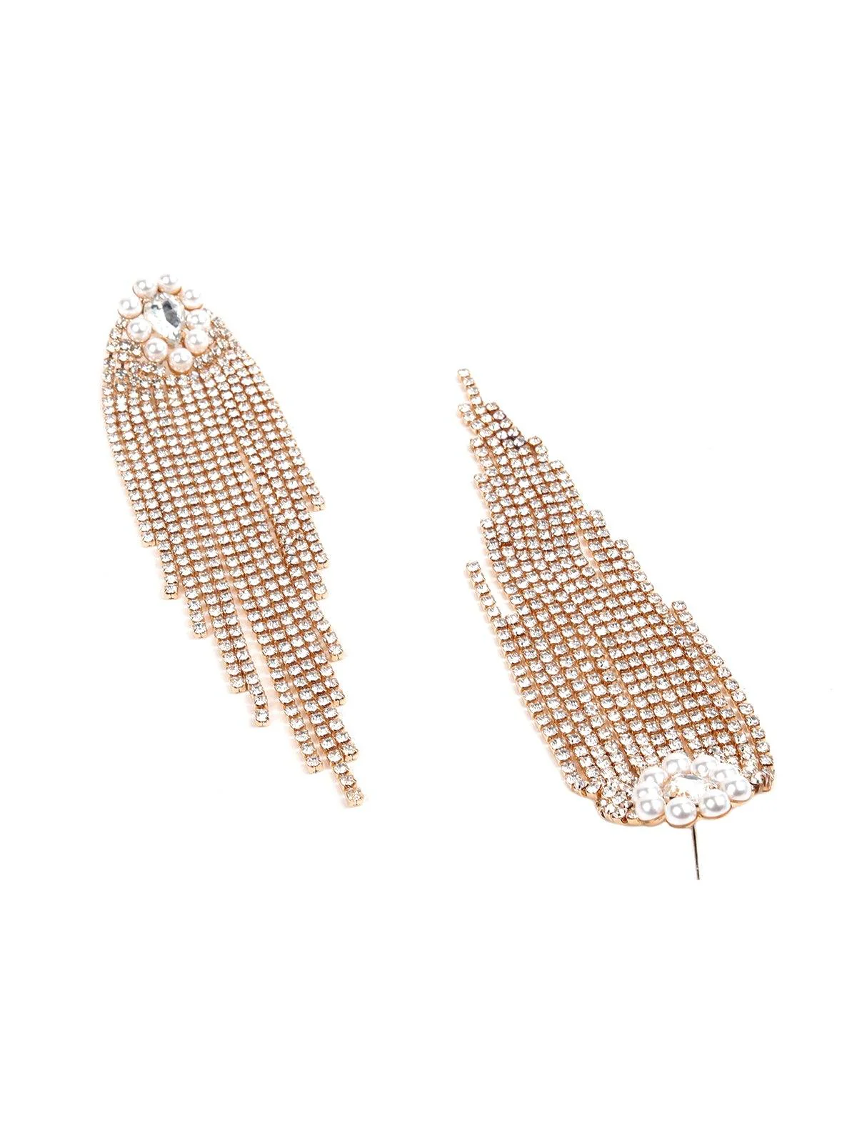 Odette Women Gold Metal Earrings - Image 6