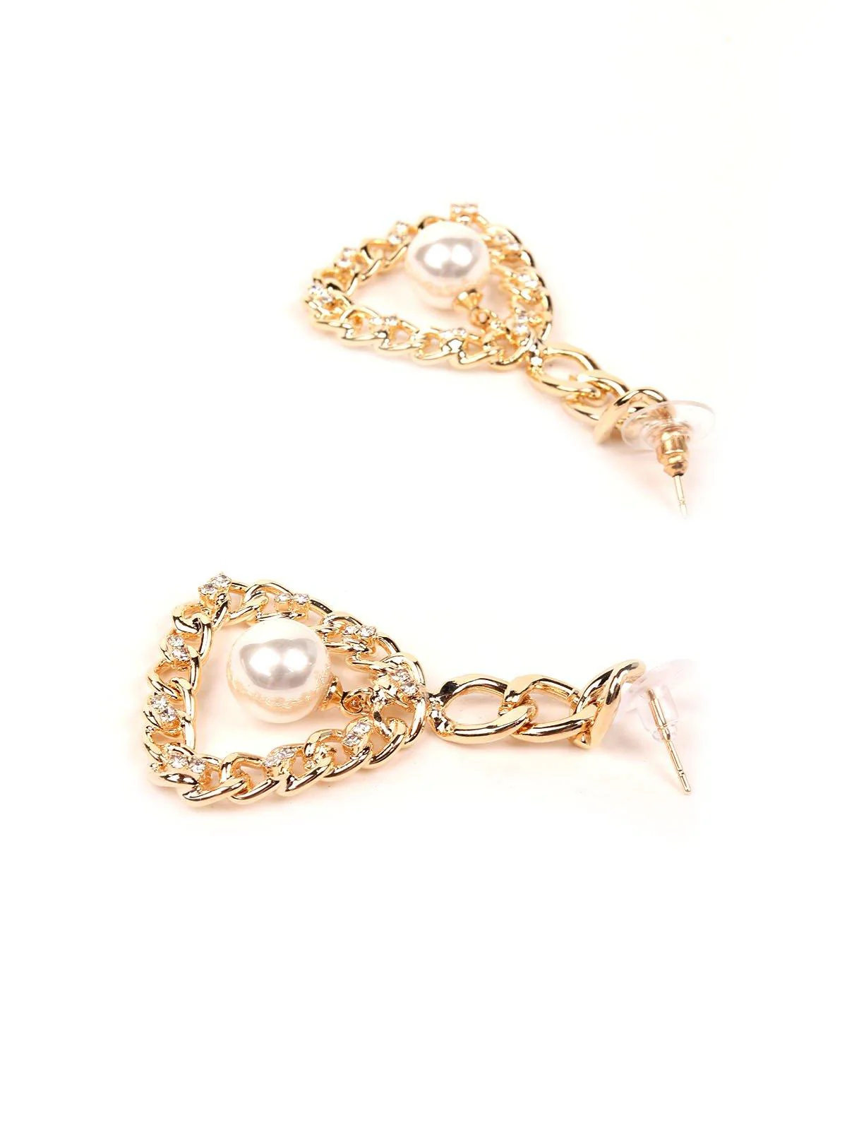 Odette Women Gold Metal Earrings - Image 6