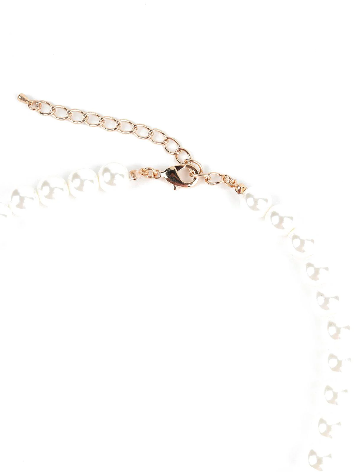 Odette Women Isa Floral Crystal And Pearl Neckpiece - Image 6