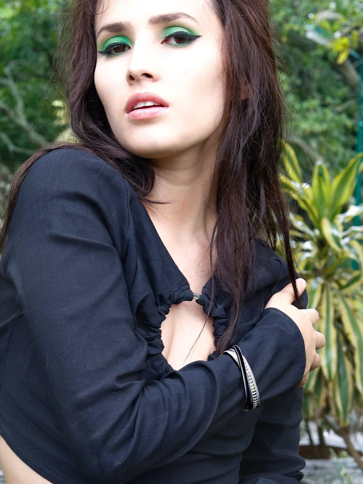 Odette Women Black Bracelet - Image 2