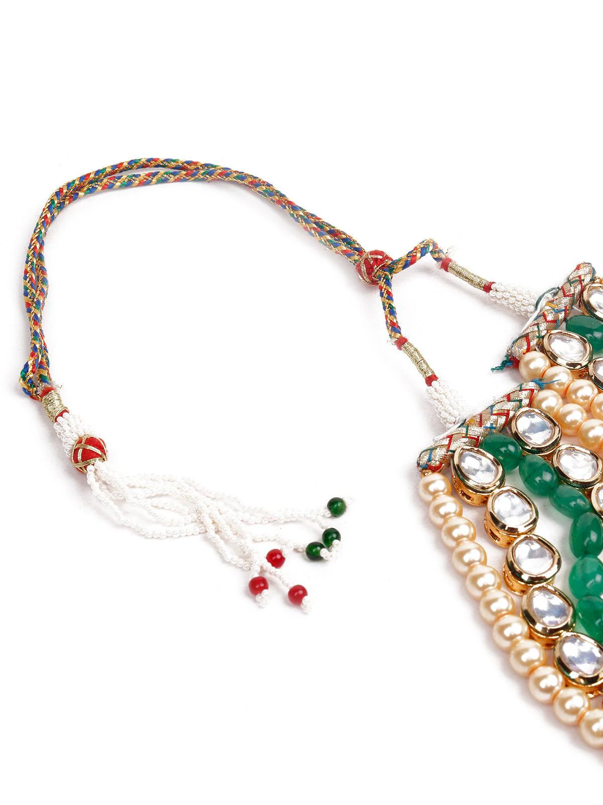 Odette Women Multicolour Metal Choker Necklace - Image 6