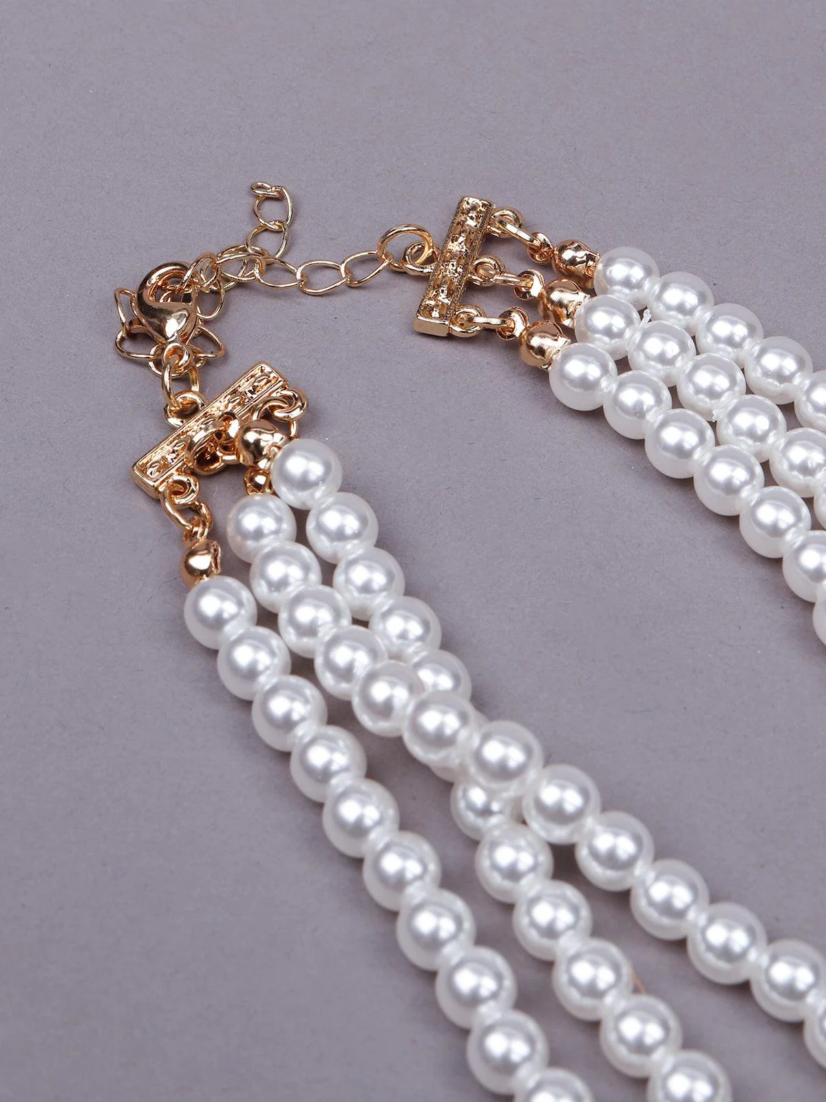 Odette Women Multi Metal Necklace - Image 6