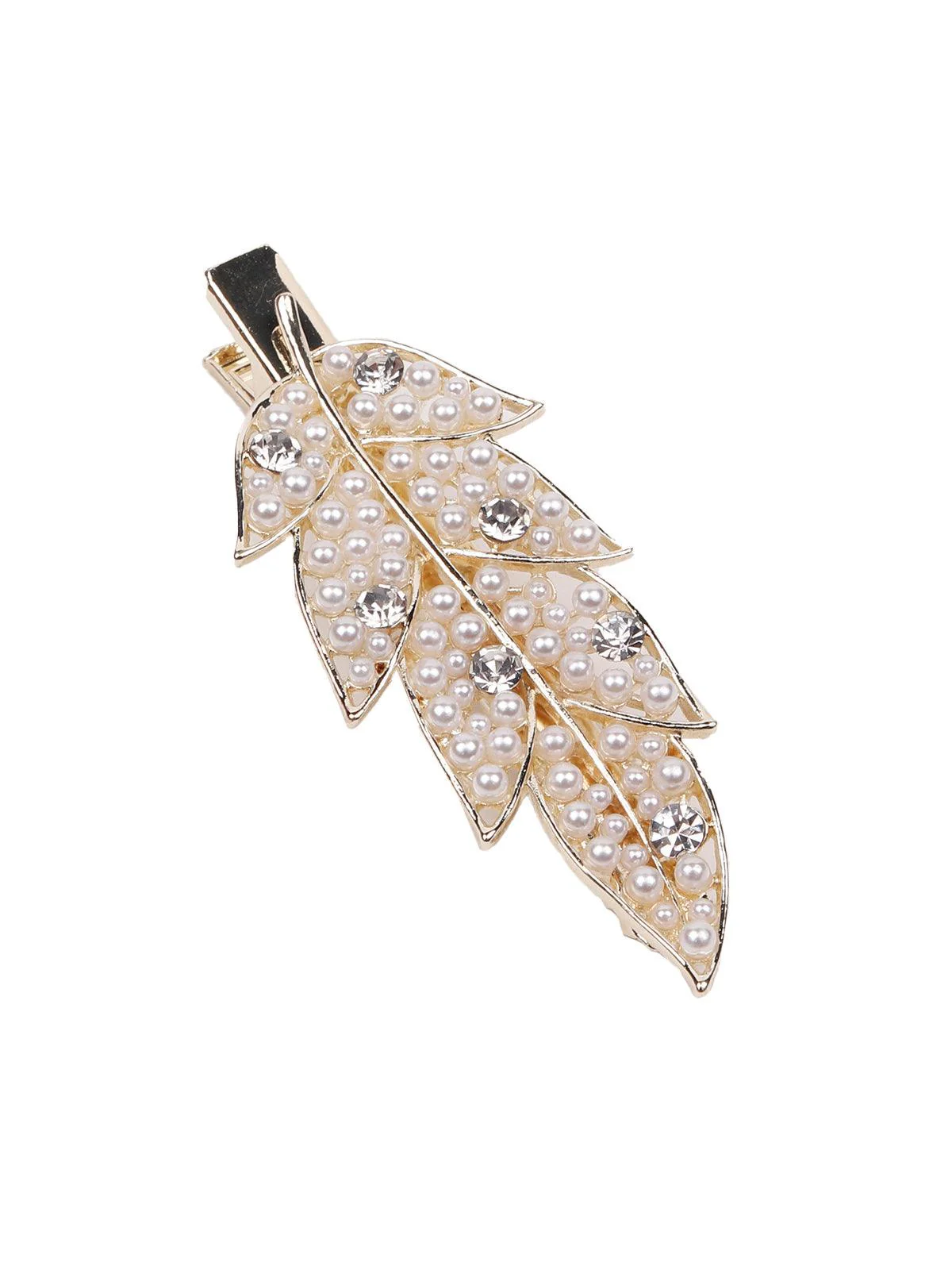Odette Women Gold-Tone Hair Clips - Image 3