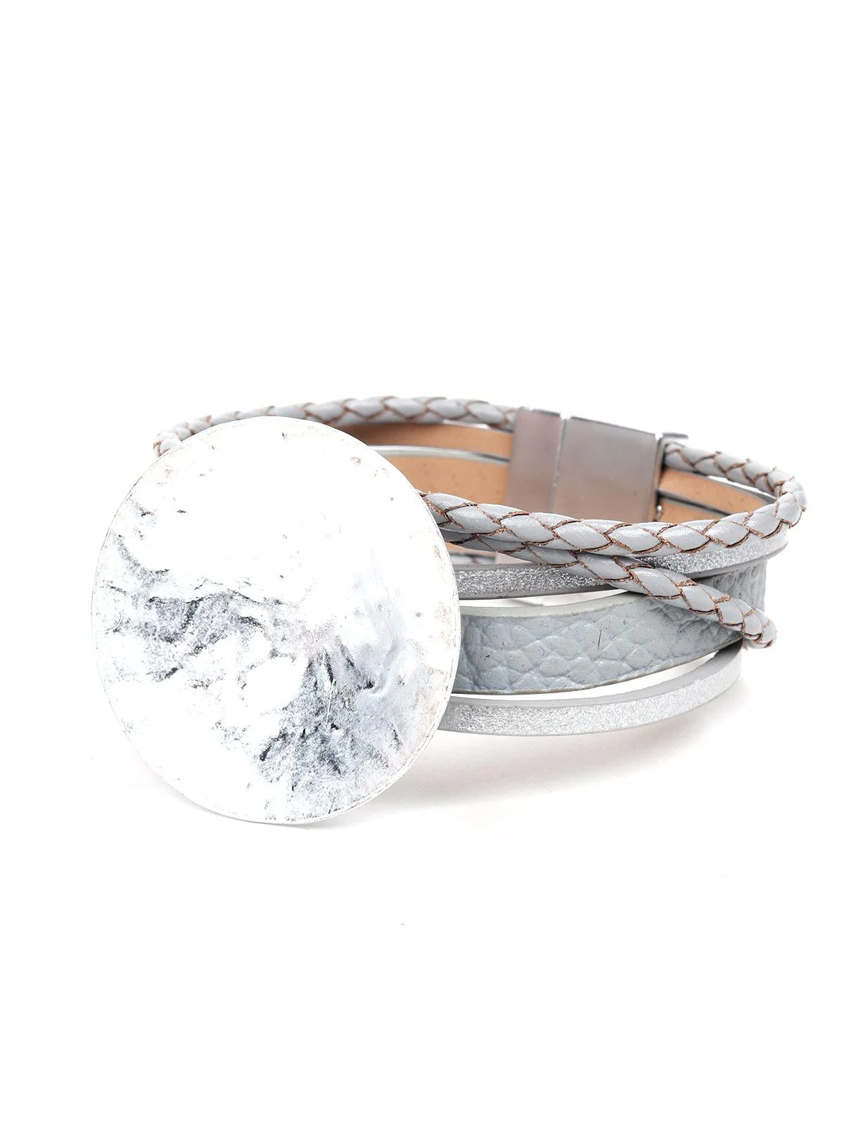 Odette Women Light Grey Bracelet - Image 4