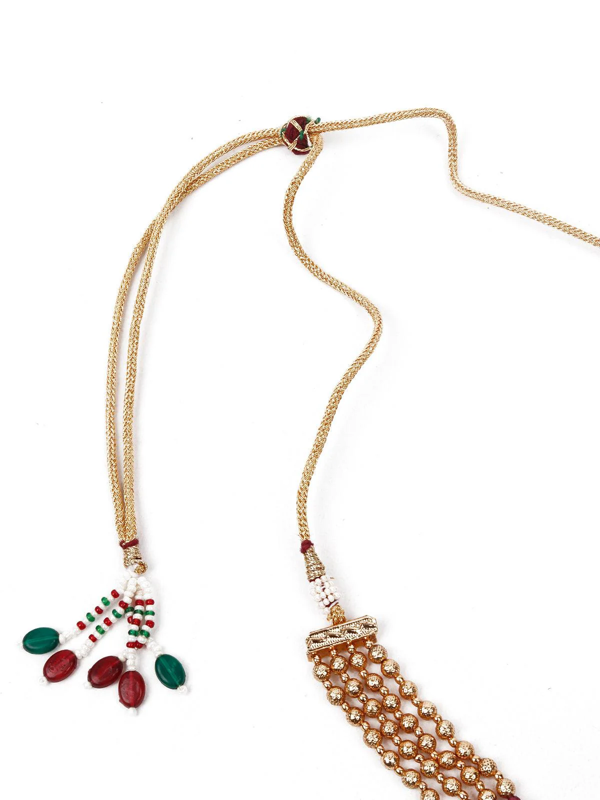 Odette Women Marvel In Beads - Choker And Long Necklace Set - Image 5