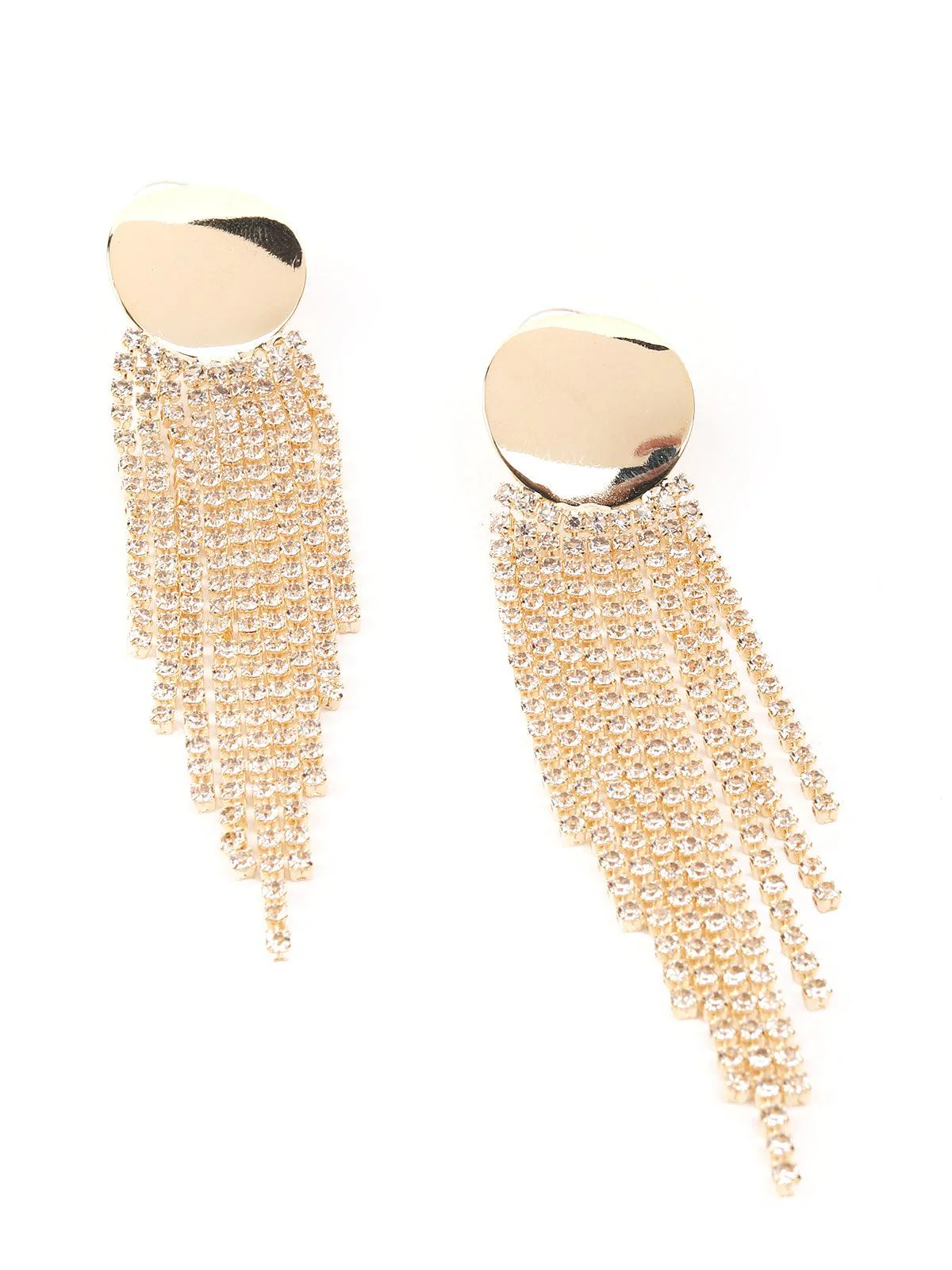 Odette Women Gold Metal Earrings - Image 4