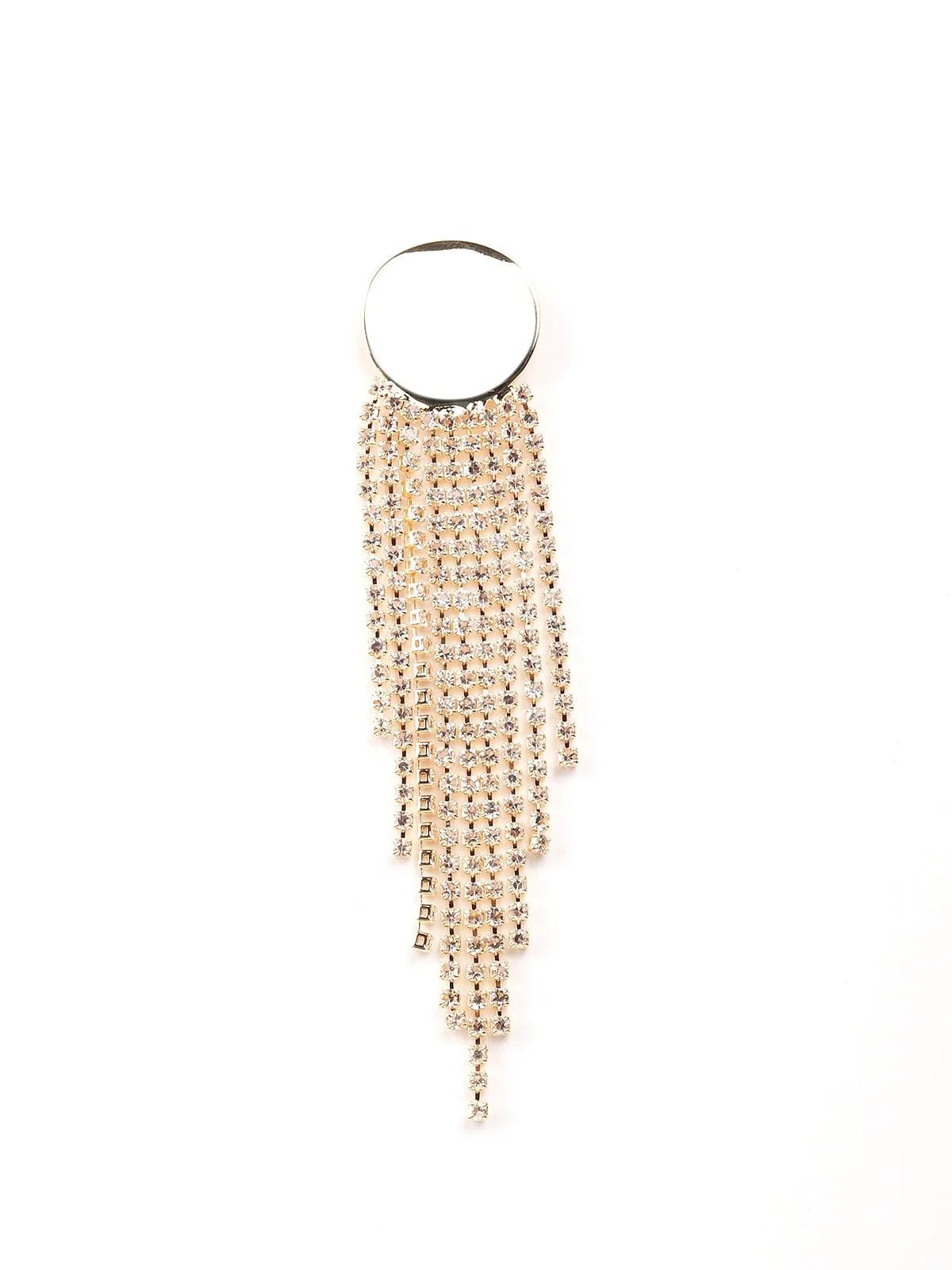 Odette Women Gold Metal Earrings - Image 5