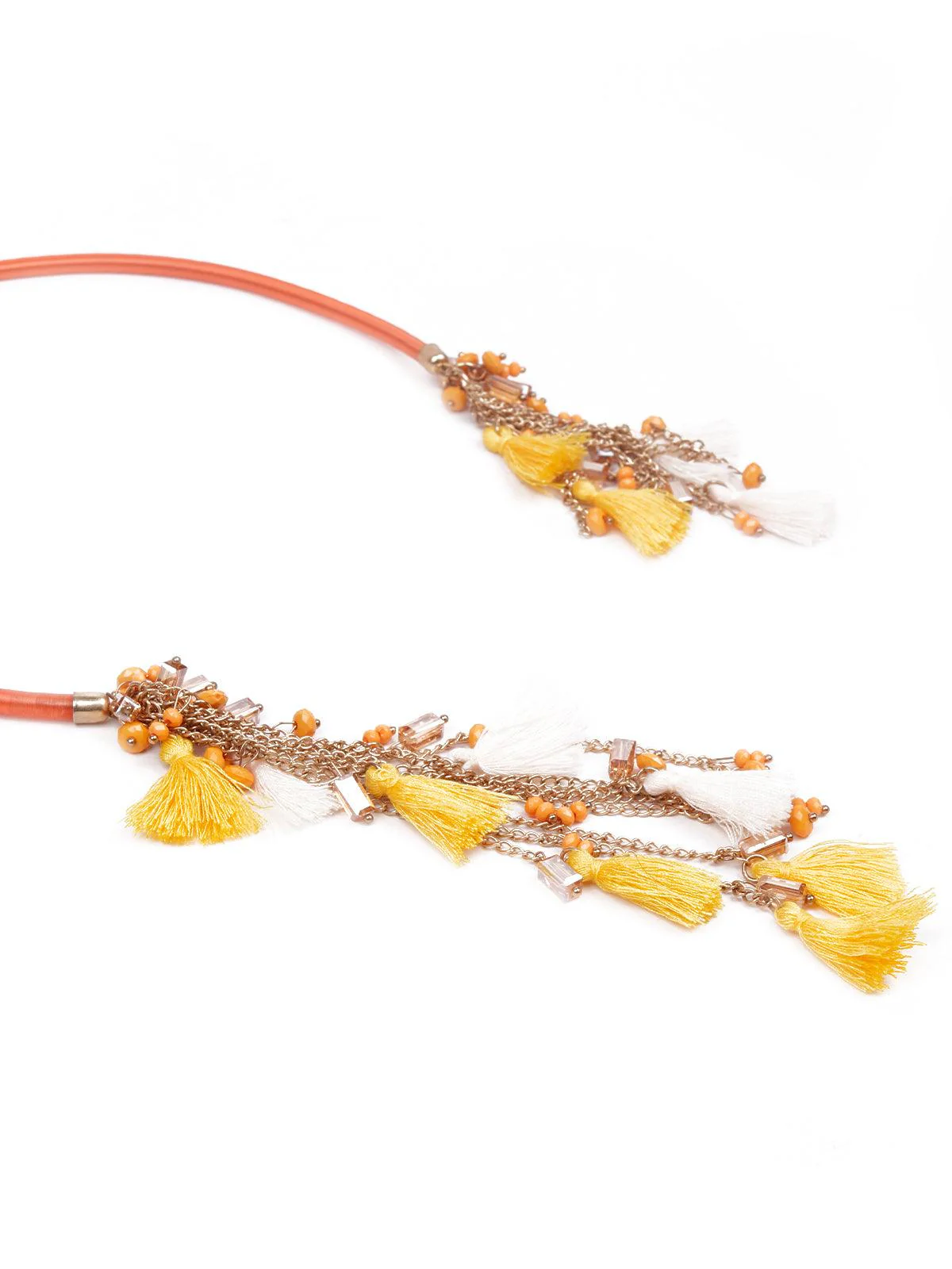 Odette Women Yellow Metal Necklace - Image 5