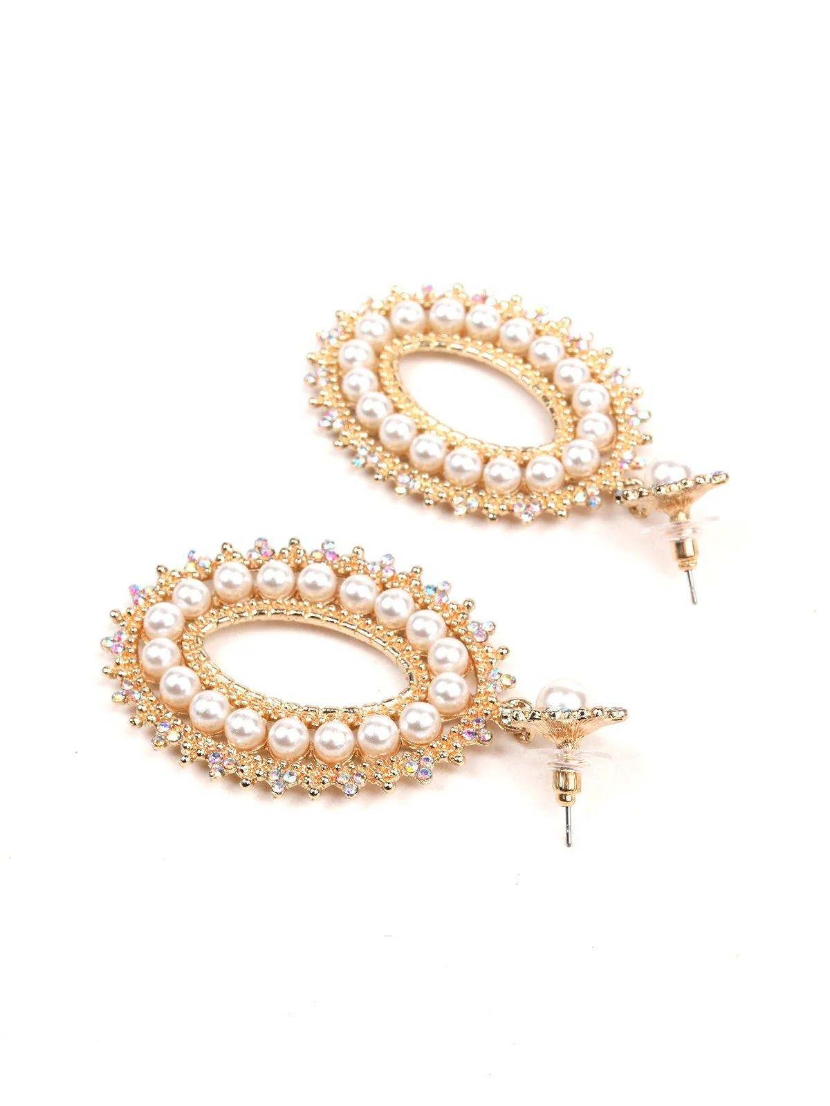 Odette Women Gold Metal Earrings - Image 6