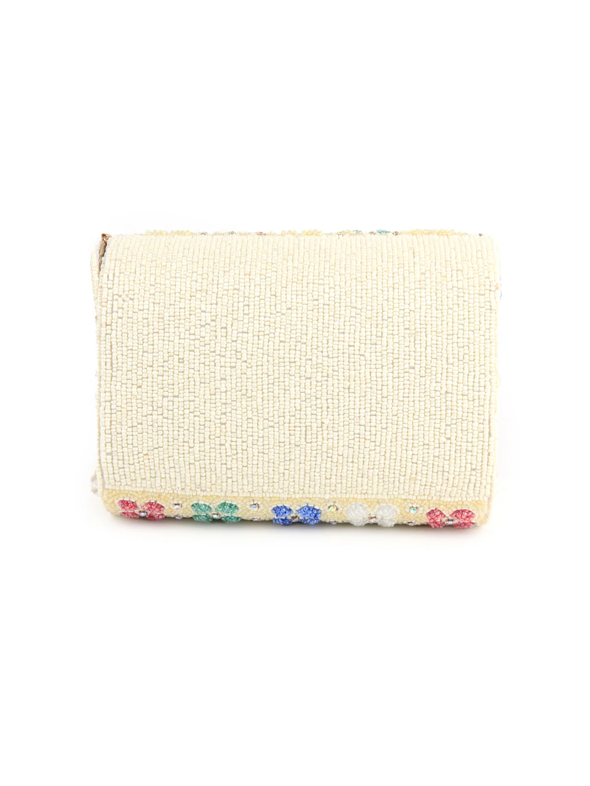 Odette Multi Color Tasseled Clutch For Women - Image 5