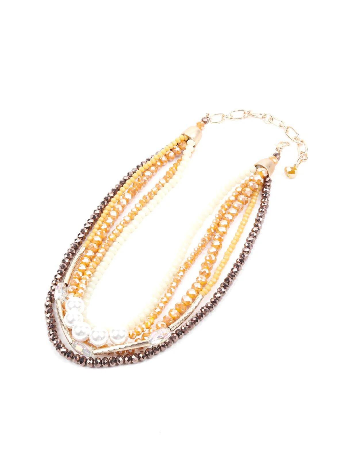 Odette Women Multicoloured Beaded Necklace - Image 4