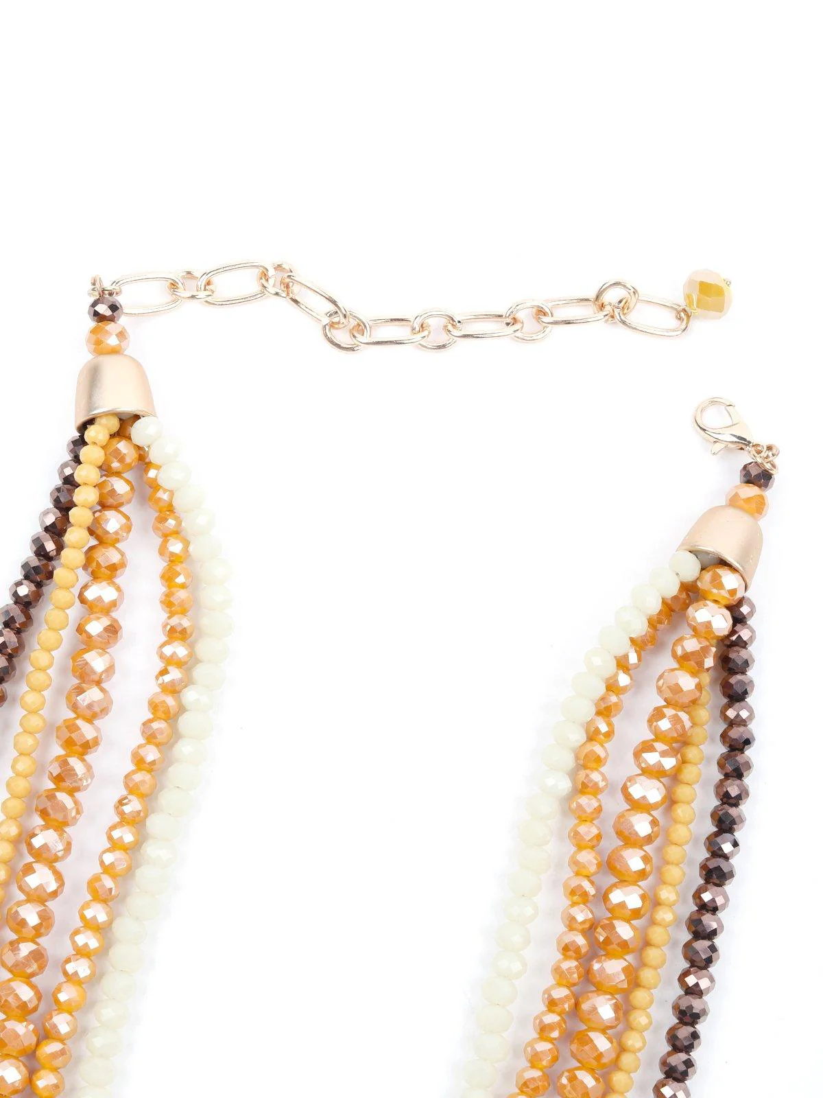 Odette Women Multicoloured Beaded Necklace - Image 5