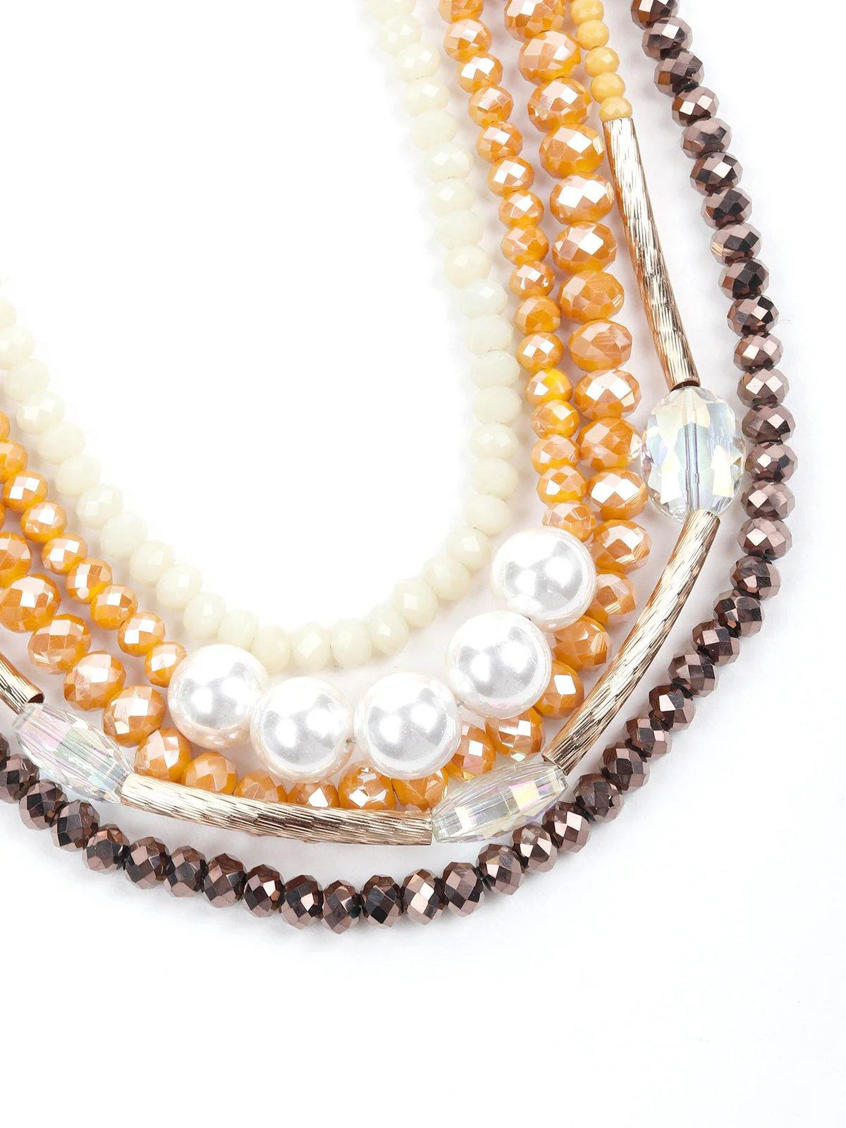 Odette Women Multicoloured Beaded Necklace - Image 6