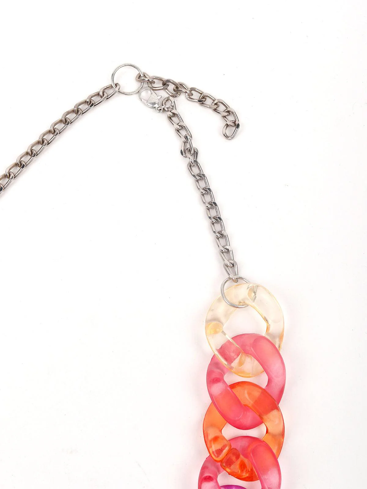 Odette Women Multicolor Acrylic Fruity Necklace - Image 6