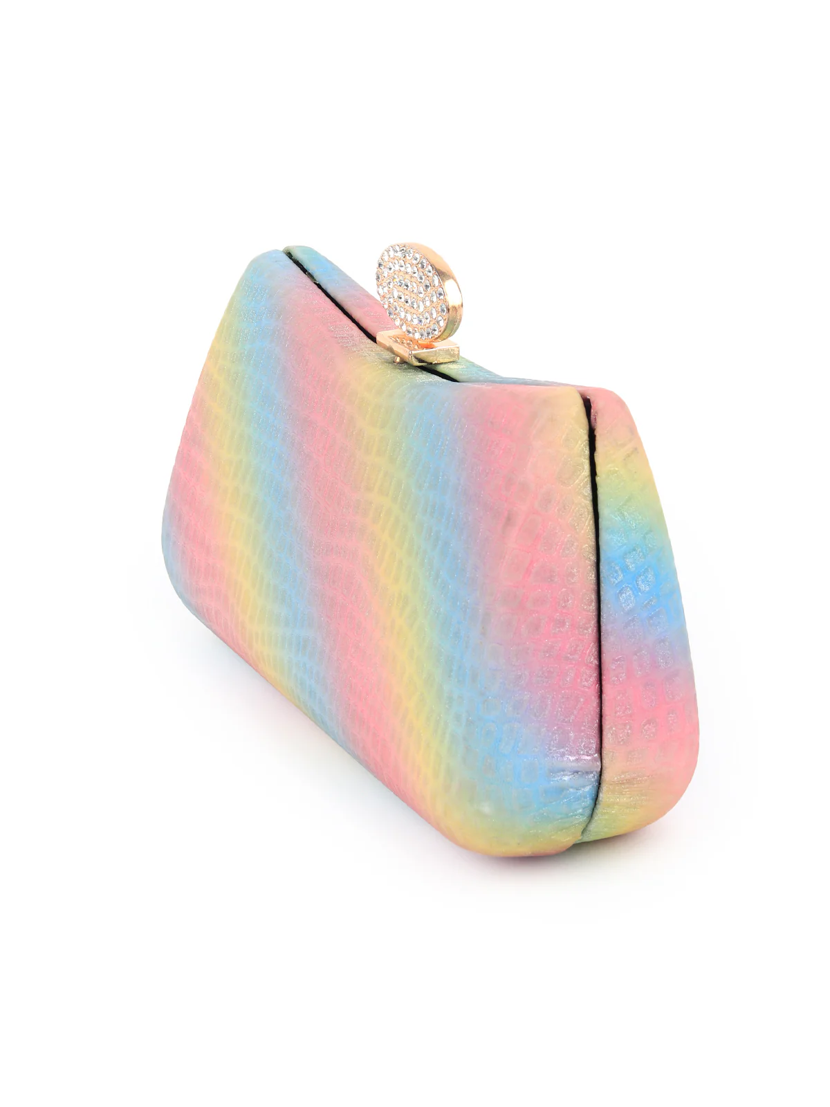 Odette Women Multicolor Moon Textured Clutch - Image 2