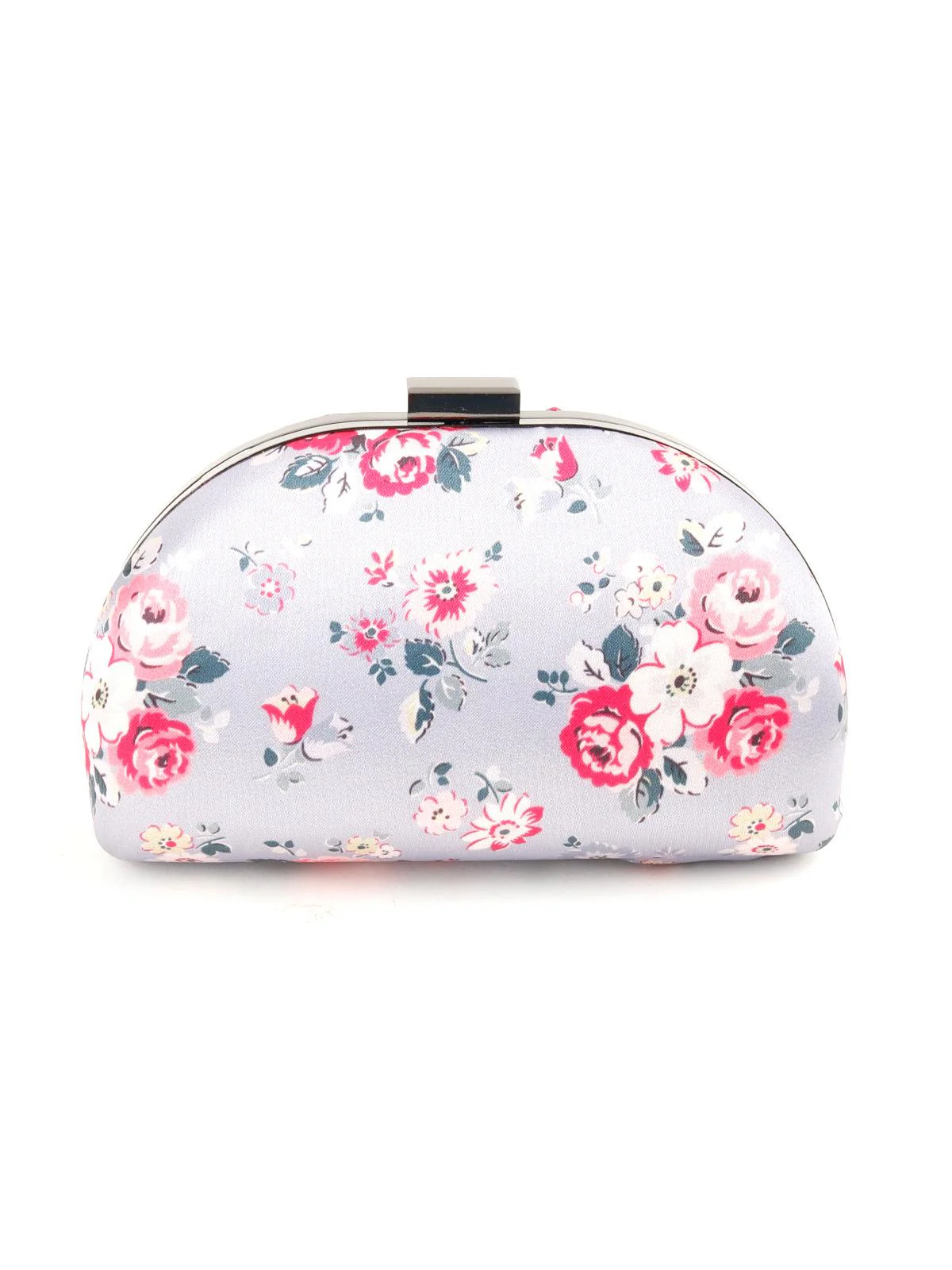 Odette Women Multicolor Printed Clutch - Image 3