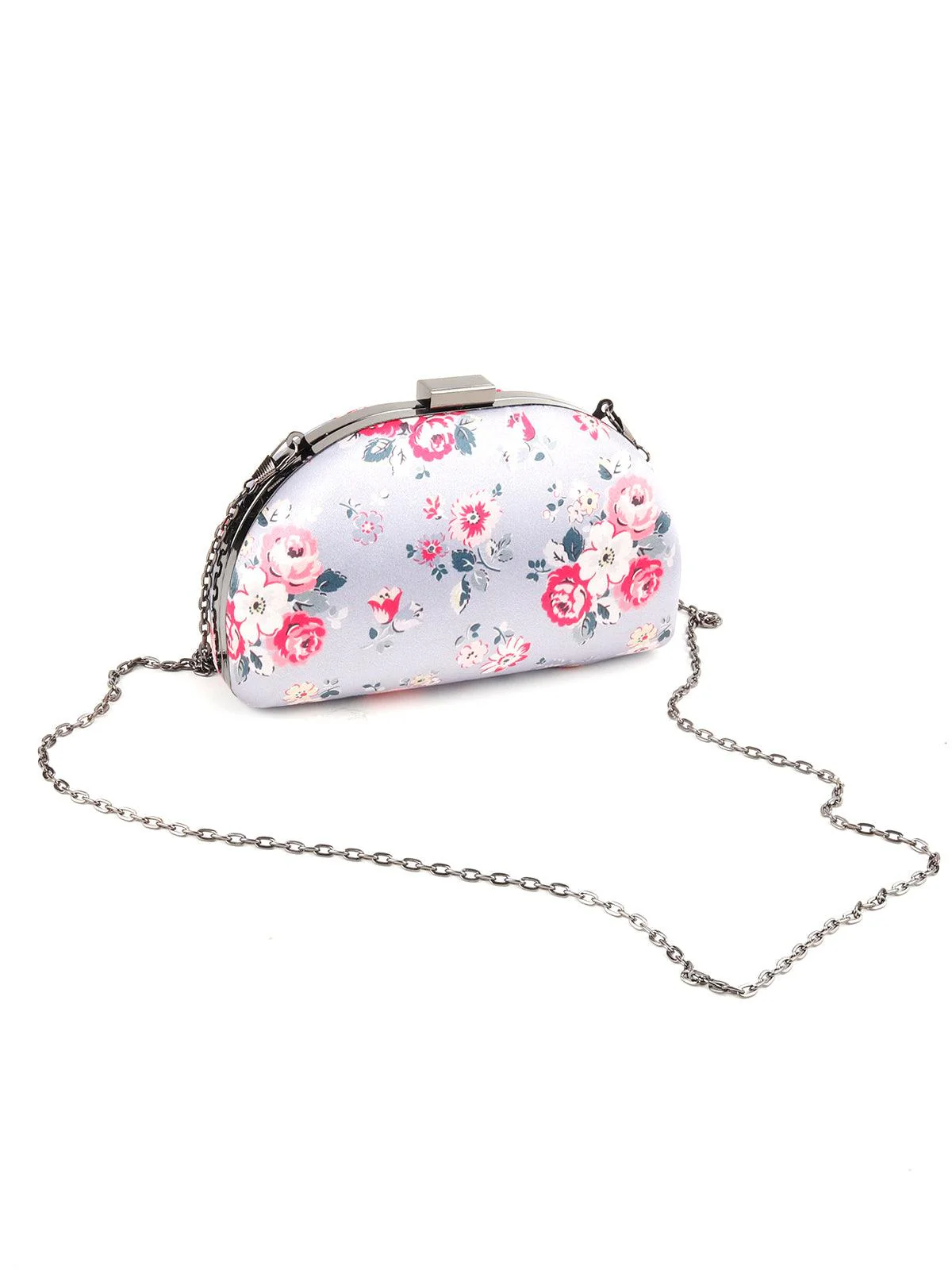 Odette Women Multicolor Printed Clutch - Image 6