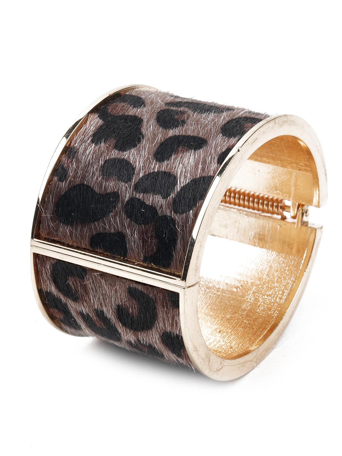 Odette Women Multicolor Printed Smooth Bracelet - Image 4
