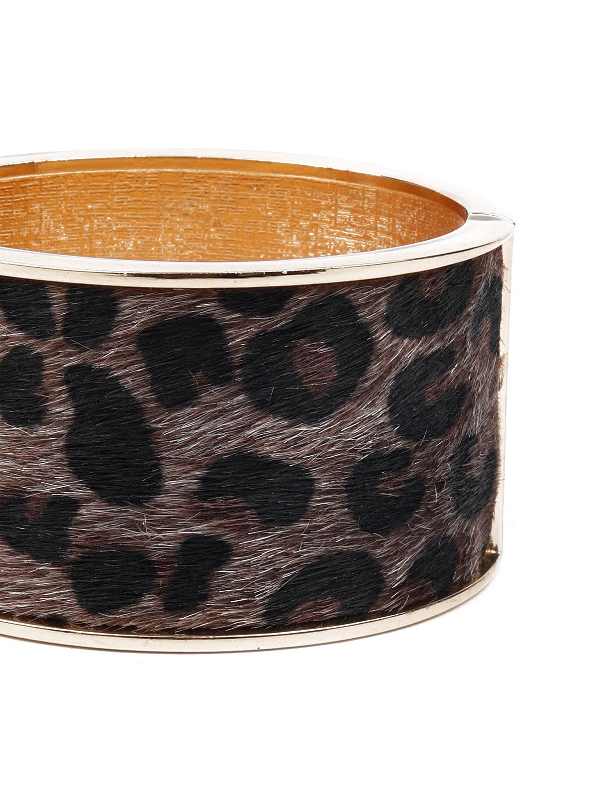 Odette Women Multicolor Printed Smooth Bracelet - Image 6