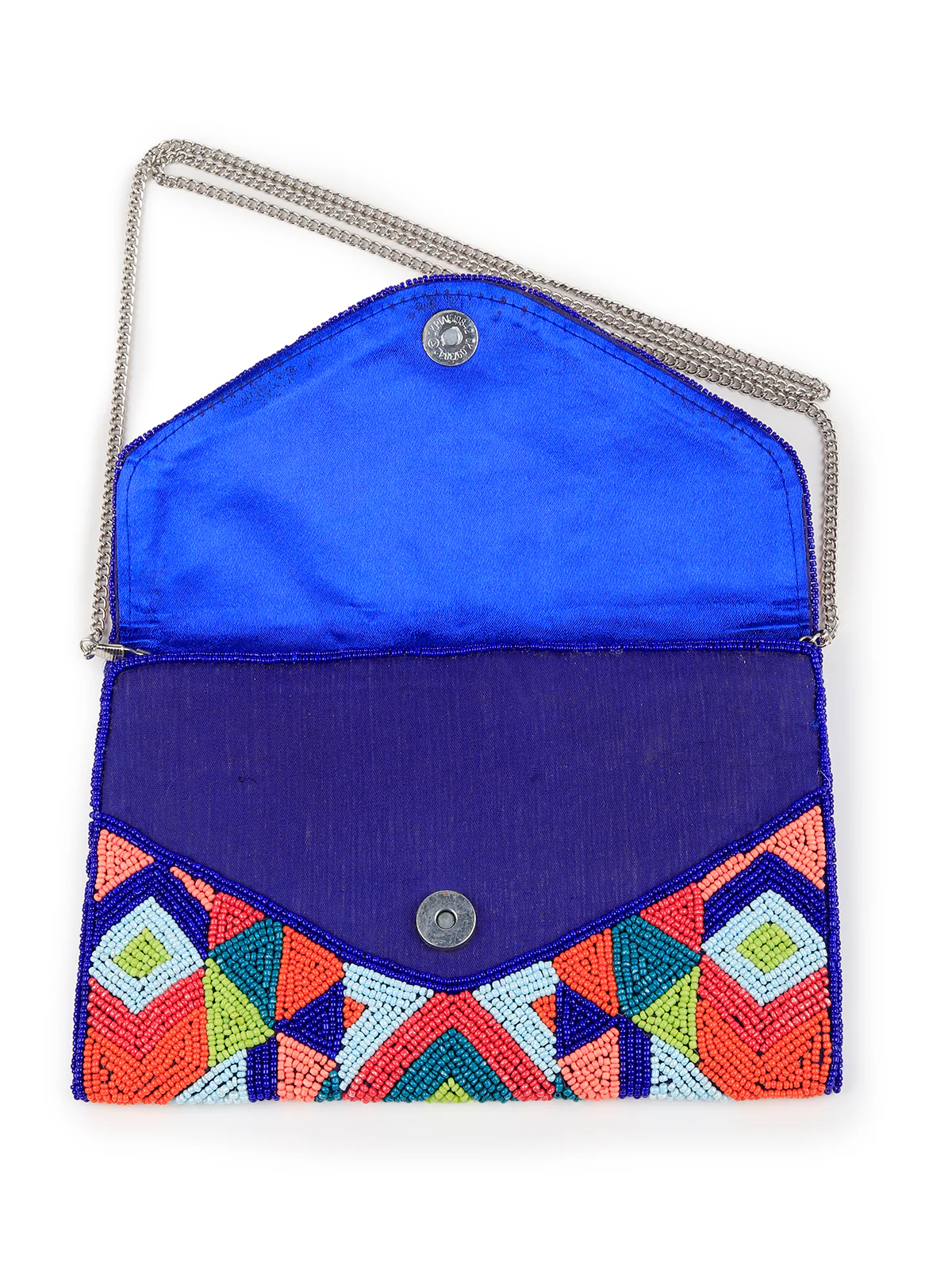 Odette Women Multicolored Beaded Patterns Sling Bag - Image 5