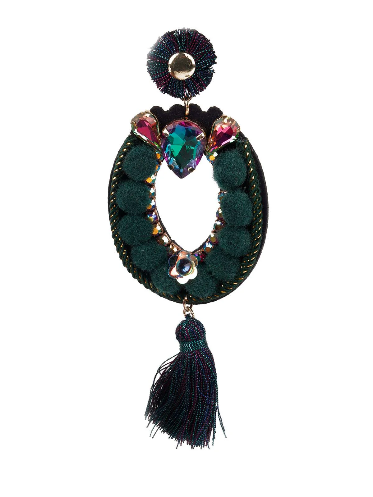 Odette Women Multicolored Drop Earrings - Image 2