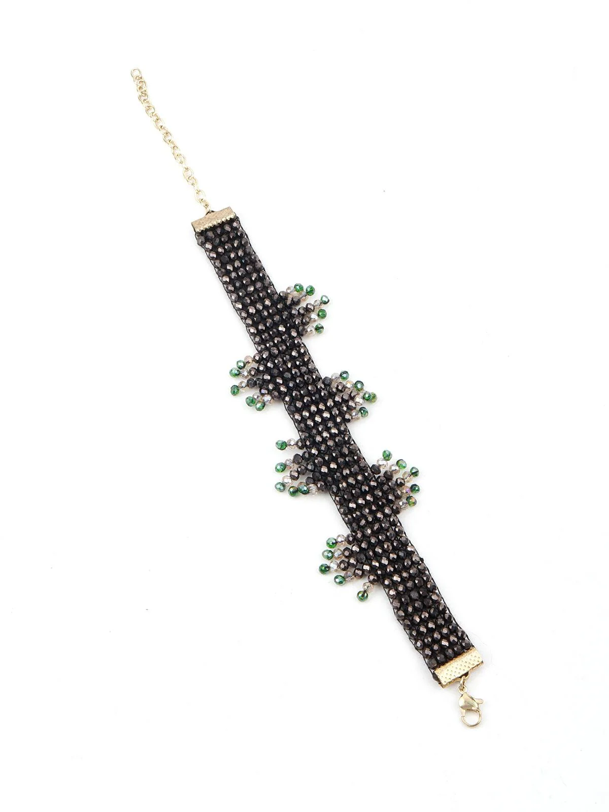 Odette Women Multicolor Crystal Choker Set - Image 6