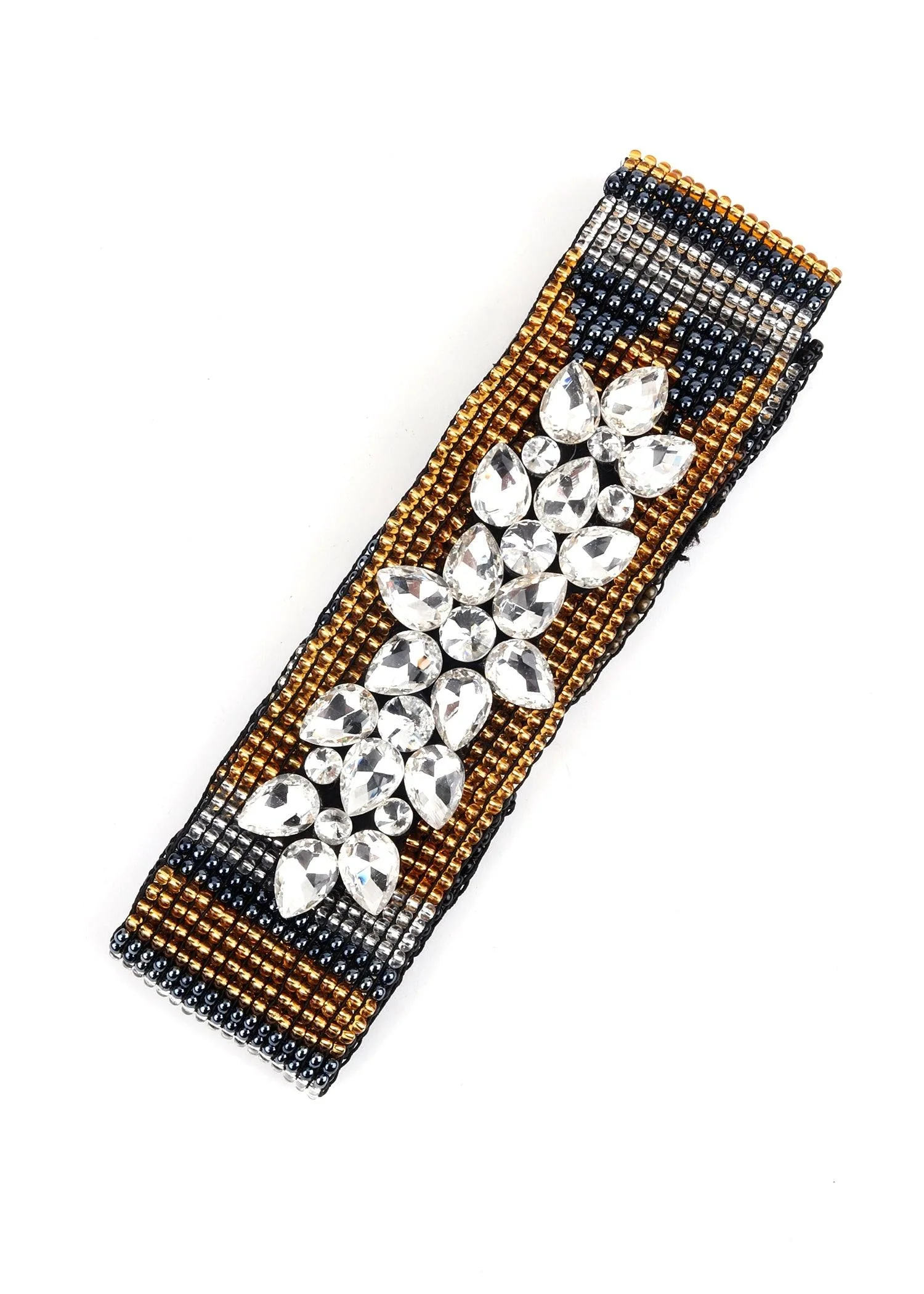 Odette Women Multicolour Silver Stone-Modern Belt - Image 3