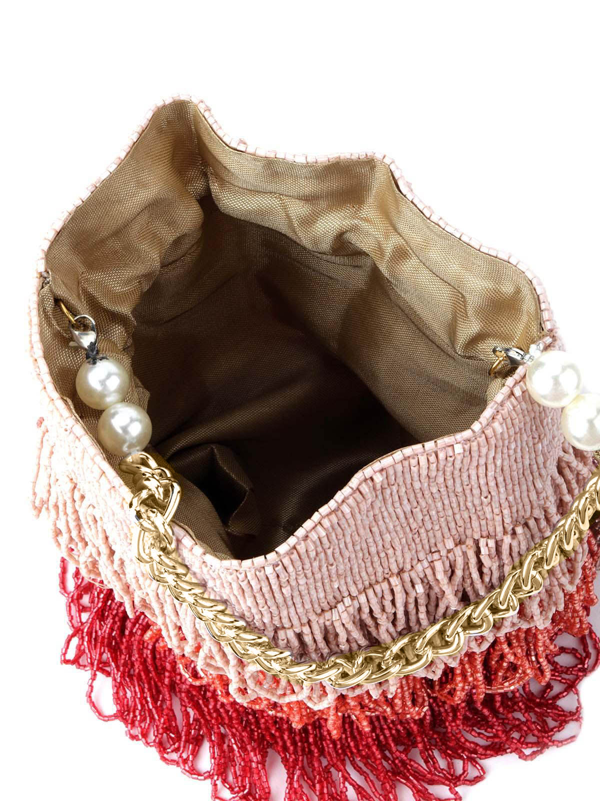 Odette Women Multicolour Tassel Fascinating Potli - Image 6