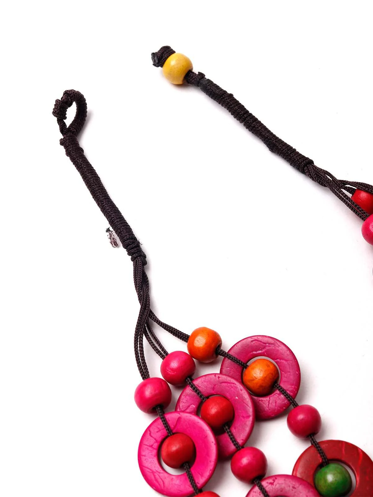 Odette Women Multicoloured Bohemian Vibrant Necklace - Image 6
