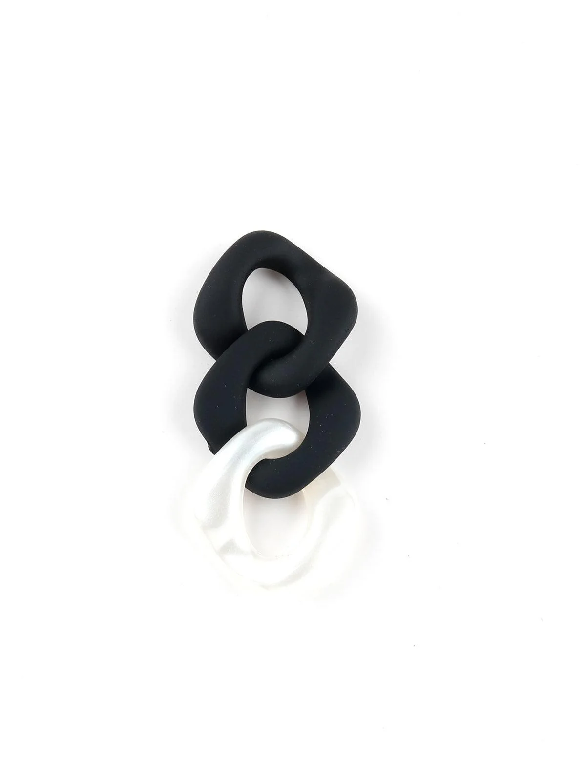 Odette Women Black And White Earrings - Image 3
