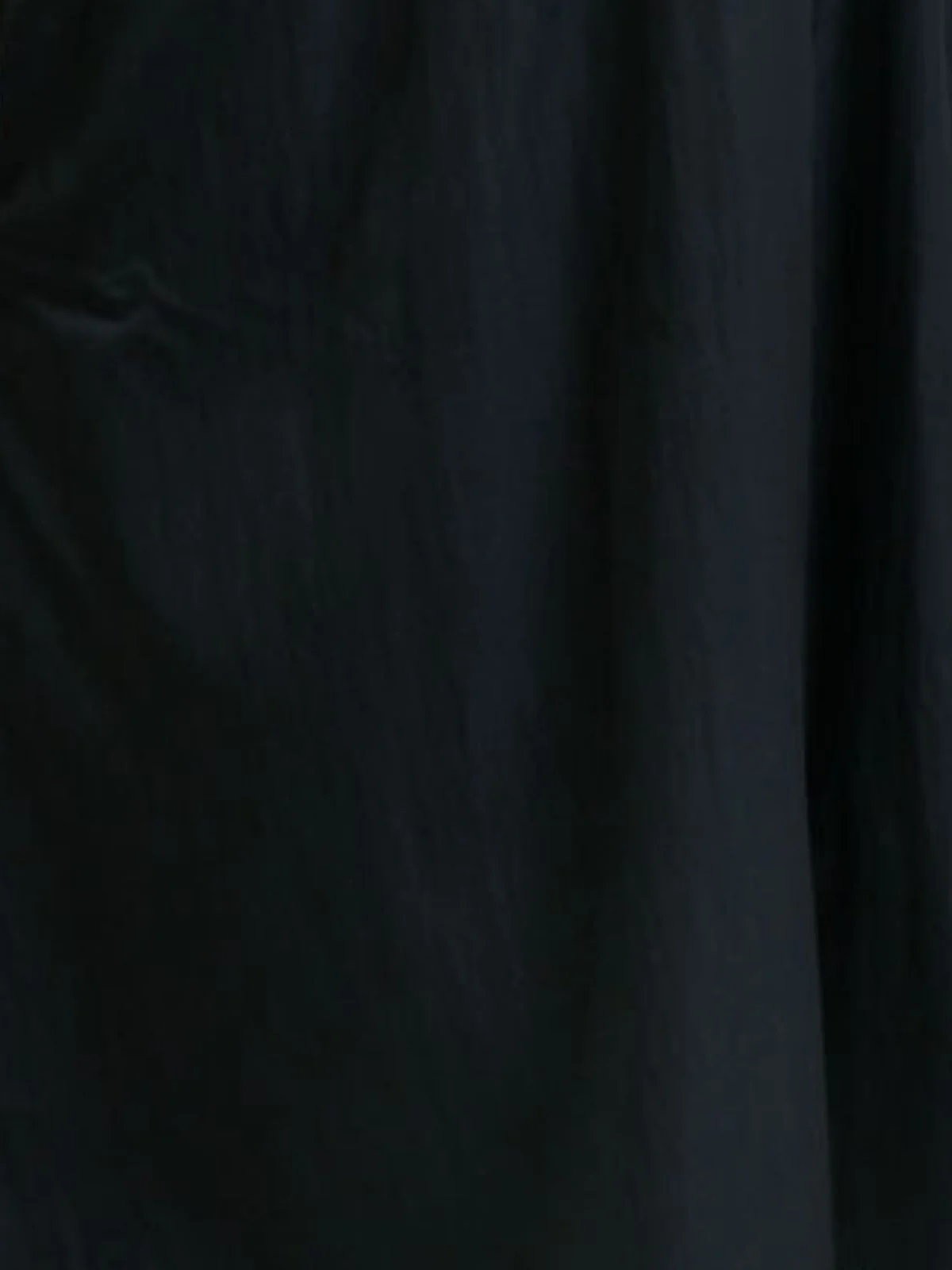 Odette Black Cotton Rib Solid Dress For Women - Image 5